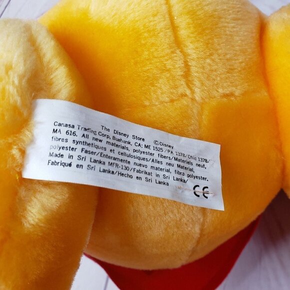 Disney Store 14" Winnie the Pooh Canasa Trading Seated Plush - Picture 3 of 4